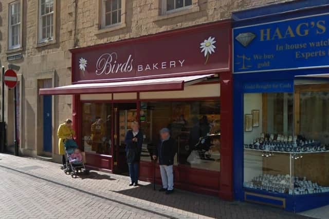 Birds Bakery's store on West Gate, Mansfield town centre. (Photo by: Google Maps)