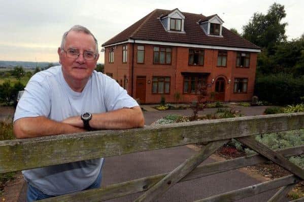 Alan Rowley, from Selston, won £1.9 million on the lottery back in August 2008.