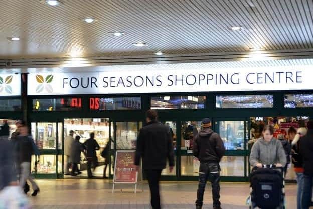 The Four Seasons Shopping Centre in Mansfield.