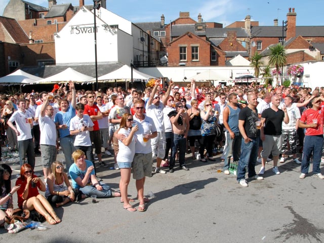 England v Slovenia at The Swan.
