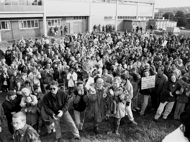 1992 saw the march against the Pit Closure Programme in Mansfield