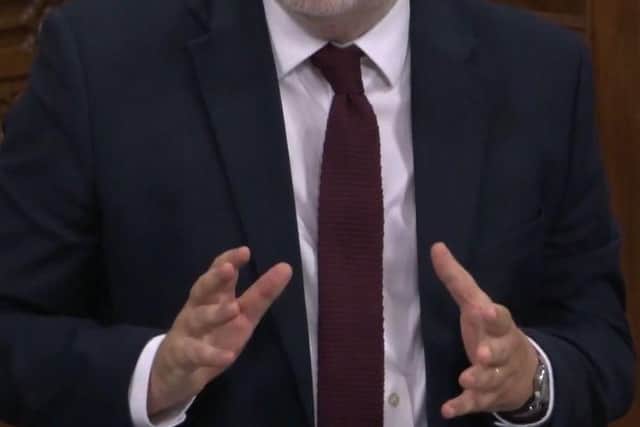 Steve Yemm MP talking in a debate about employment for  neurodivergent young people
