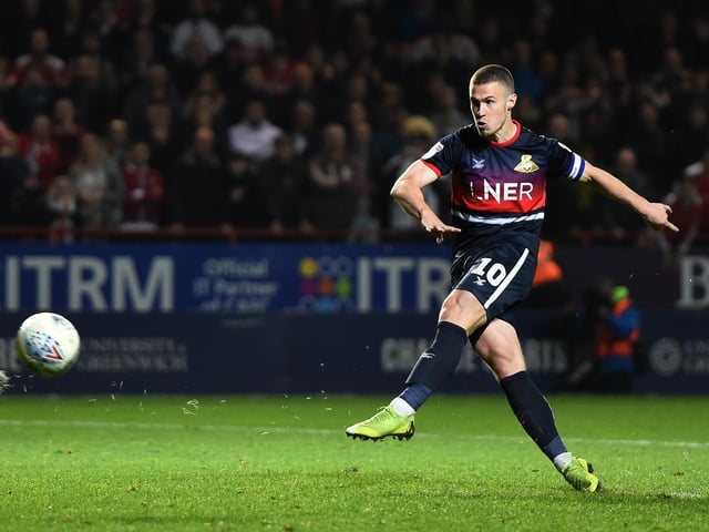 Doncaster Rovers' midfielder Tommy Rowe is one of a number of players valued at £450,000 by the website.