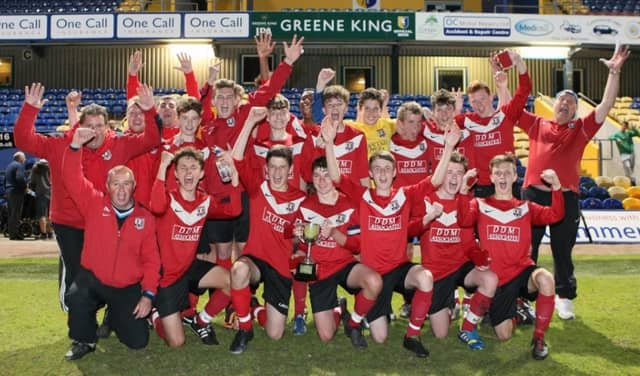 Teversal U15s win the Chad Youth League final in 2014