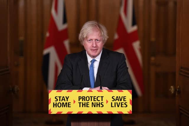 Britain's Prime Minister Boris Johnson