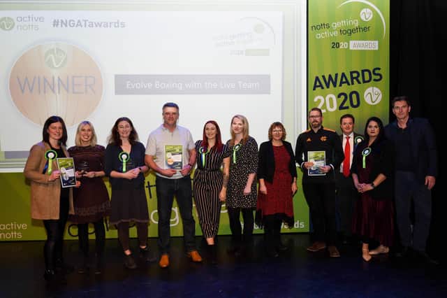 Feel Good Families was a finalist at the Active Notts Awards. Photo: Marc Dewhurst
