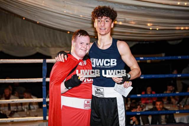 Luke Gibson on the evening of the UWCB event.