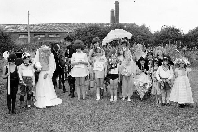Fancy dress time in 1971