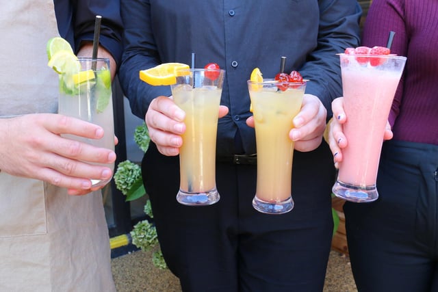 Some of the winning cocktails and mocktails