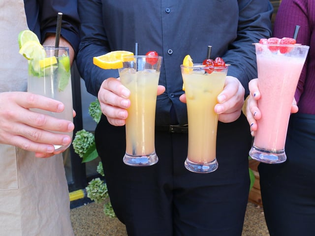 Some of the winning cocktails and mocktails