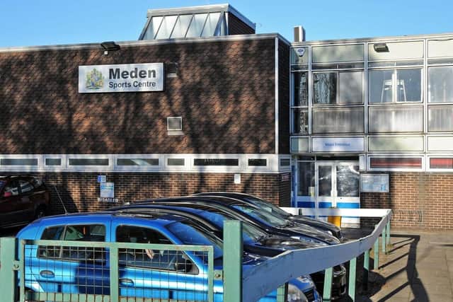 The old Meden Sports Centre, which closed in 2018.