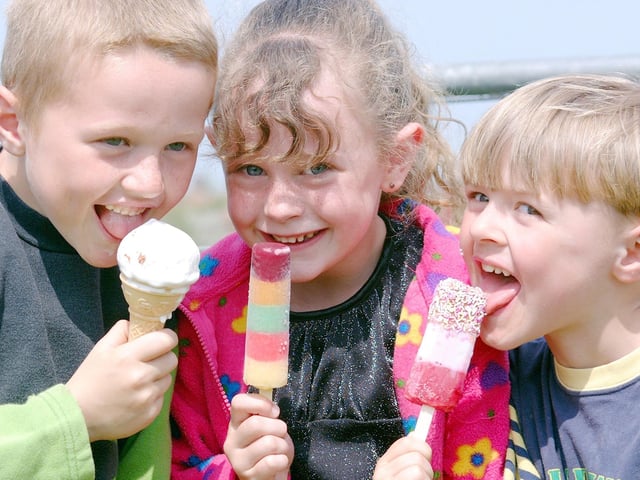 Another from Ashfield Festival - do you recognise these ice cream fans?