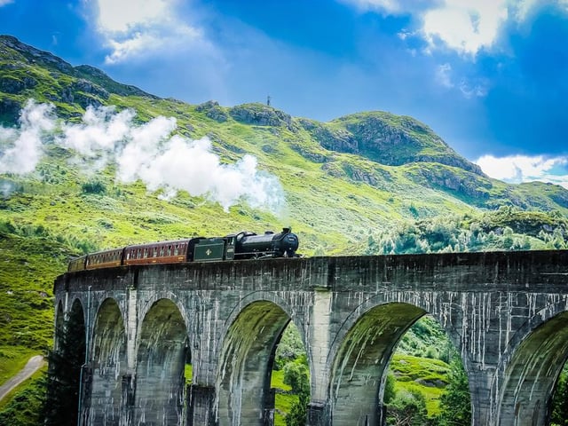 Scotland's steam-hauled 'Harry Potter' train got back on track for day trips from Fort William To Mallaig in July, and will run until October.