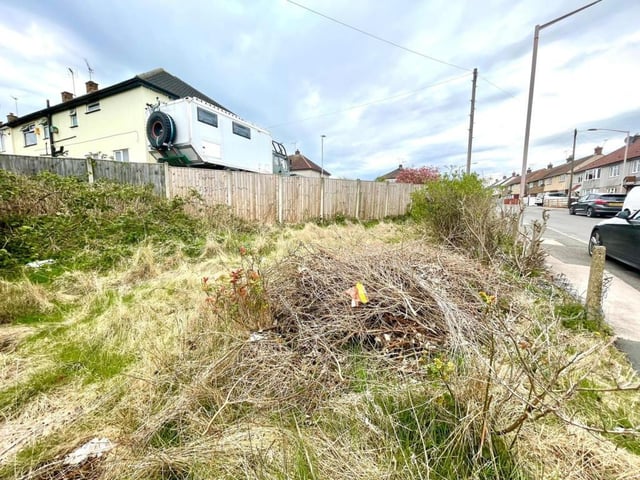 Another view of the garden space available at the property. Is it time to pop along to one of the viewing sessions and then put in your bid?