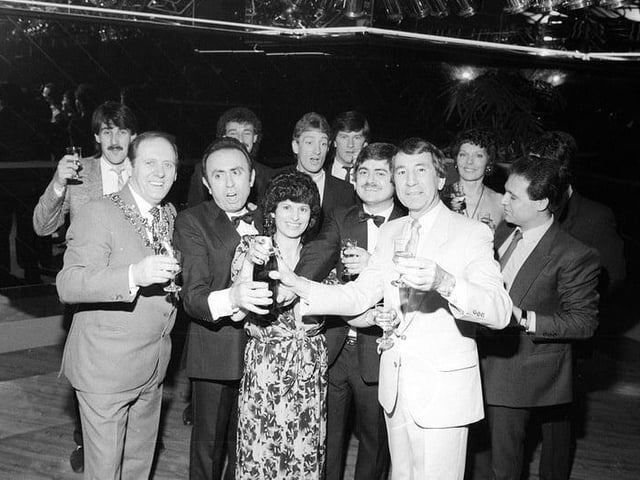 Opening of Valentinos nightclub in 1986.