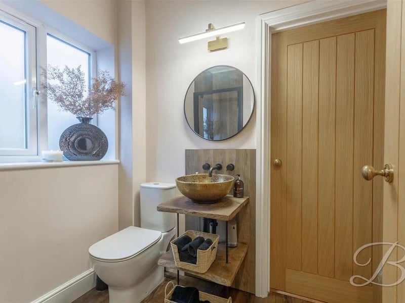 This stunning property has undergone extensive renovation and extension with high end finishes throughout