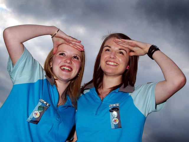 In 2010 Guides, Stacey Evans left, and Sophie Marriott were in training for the Ultimate Tall Ship Challenge.