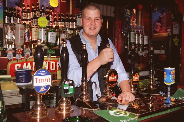 Landlord Martin Hague pictured at The Hallamshire Hotel in 1997