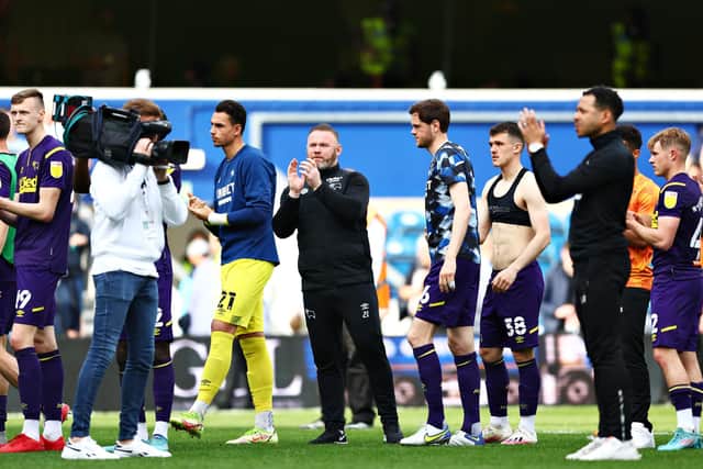 Relegation to League One - crisi-torn Derby County