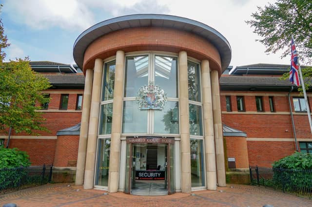 Mansfield Magistrates court, Rosemary Street.