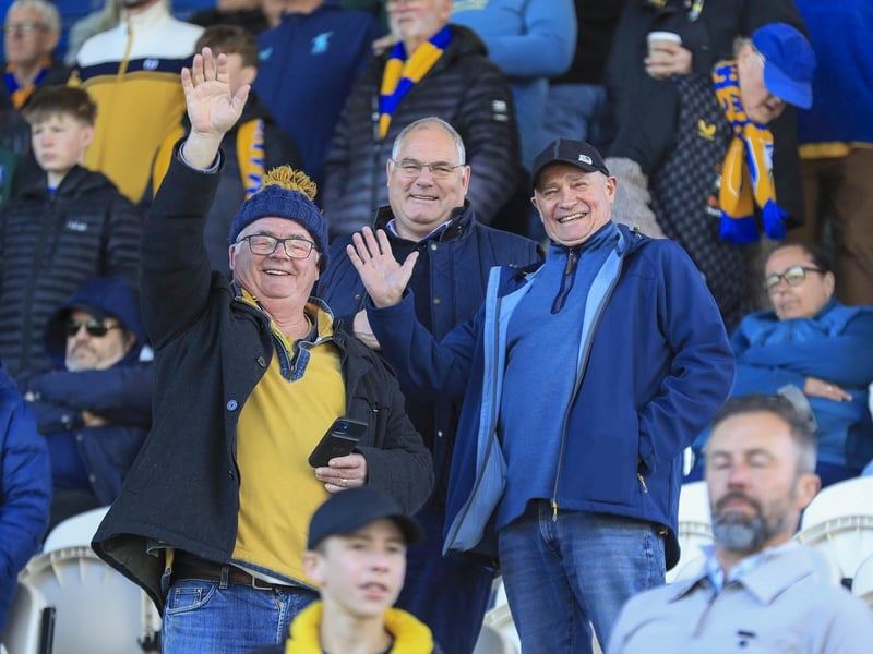 Mansfield Town fans watched their side miss too many chances on their way to defeat at Huddersfield.