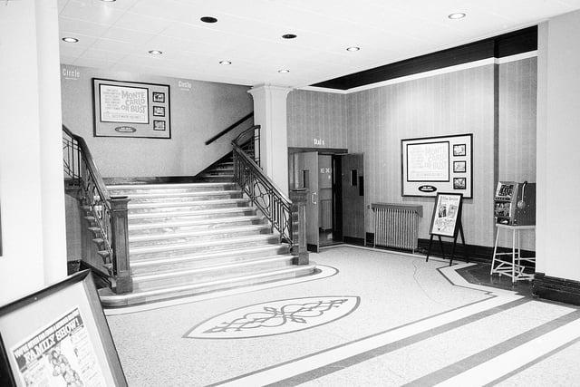 Inside the ABC cinema. 1969.