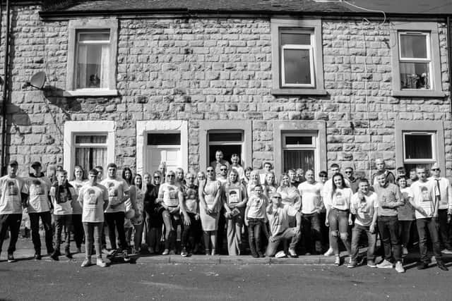 Liam was a popular young man and his funeral was attended by hundreds of friends and family.
PHOTO: Carrie Austin Photography