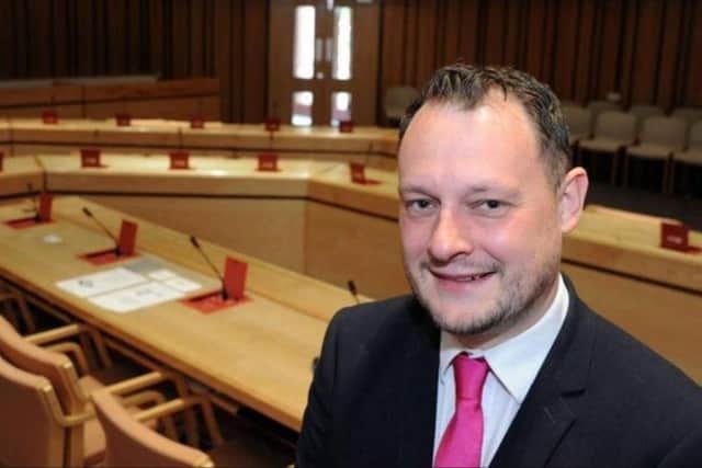 Coun Jason Zadrozny, Ashfield Council leader.