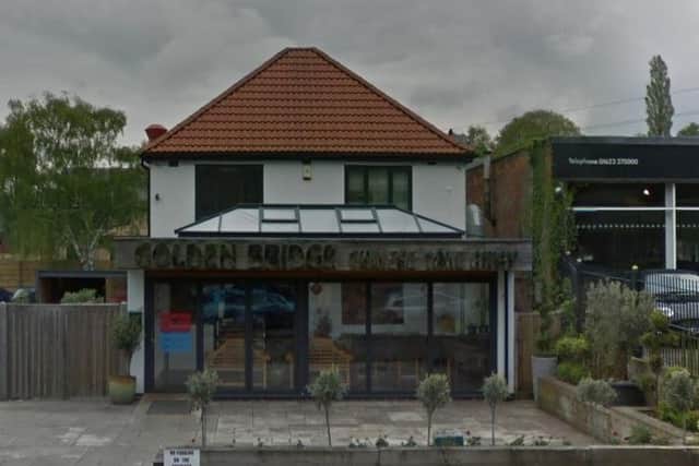 The Golden Bridge Chinese takeaway is set to become a restaurant and bar