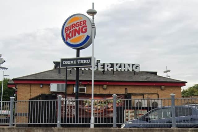 Burger King already has one drive-thru in Mansfield - and now wants to add another. Photo: Google