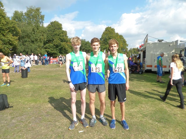 The sun shines on these U17 runners. Are you pictured in this image?