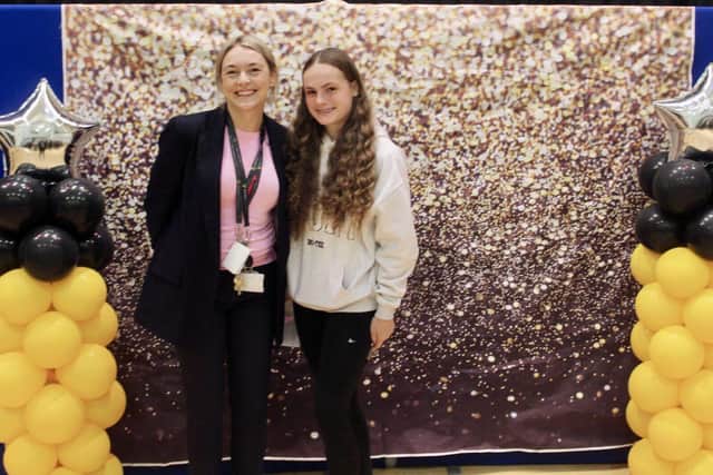 Rebecca Lilleyman and Headteacher