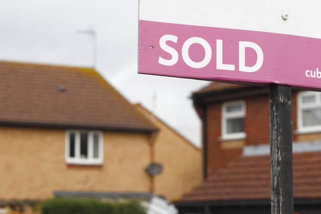 Property prices in Mansfield have risen by 10.5 per cent over the last year, and in Ashfield by 12.4 per cent