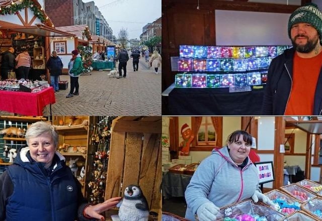 Check out these festive snaps from Christmas markets in Mansfield