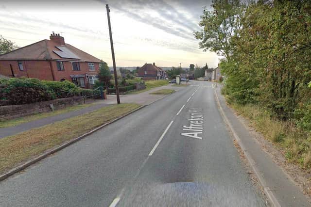 Alfreton Road, Pinxton.