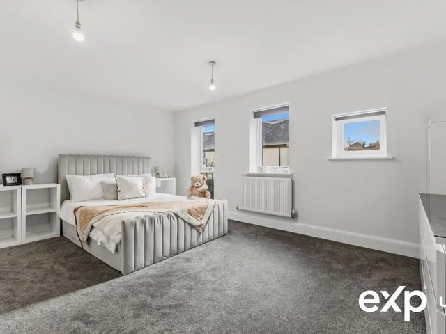The stylish bedrooms provide a sanctuary to relax and unwind after a busy day.