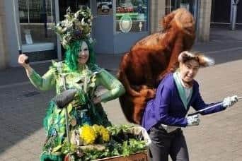Mother Earth will be among the walkabout entertainers at the festival