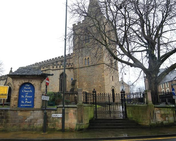 St Peter and St Paul's Church in Mansfield is among those set to receive funding