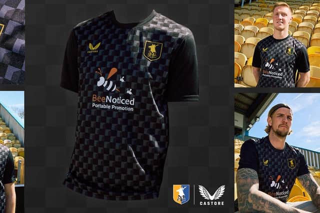 Mansfield Town's new third kit is now on sale.