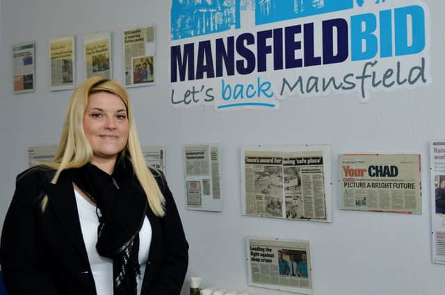 Nikki Rolls, the outgoing chief executive of Mansfield BID, insisted overall footfall in the town centre was up after Covid restrictions were lifted.