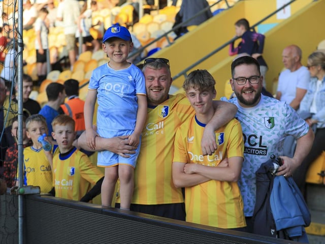 Mansfield Town turned on the style to make light work of Peterborough United.