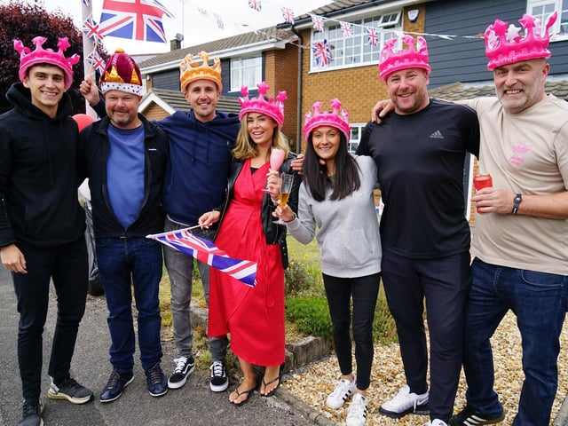 Delamere Drive residents held their own street party in aid of the Queen's jubilee.