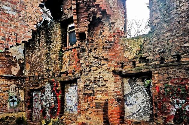 Photos of six abandoned or derelict places in and around Mansfield including old shops, mills and halls - Vimarsana News