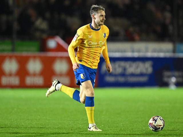 A half-time sub for Bolton, Hewitt quickly grew into the game, defending well and bringing some much-needed life to the Stags right from an attacking point of view.