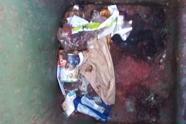 Rancid rubbish left in the bin - Eric Davey Jones