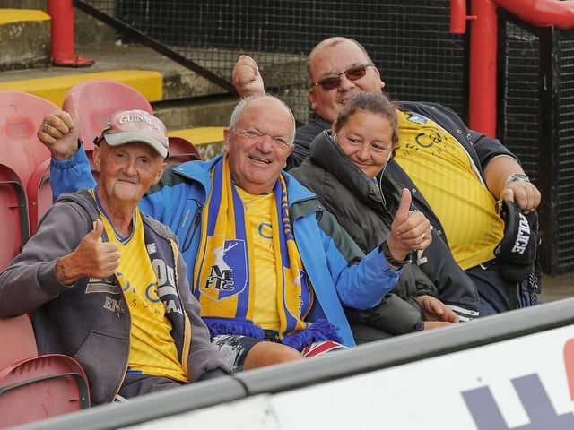 Mansfield Town secured a comfortable 1-0 win at Grimsby Town at the weekend.