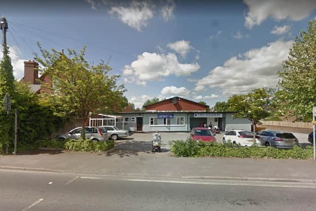 The Soldiers Ex-Servicemens Club caught fire this morning (Monday, May 24).