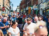 People were lining the streets for this year's Mansfield Carnival