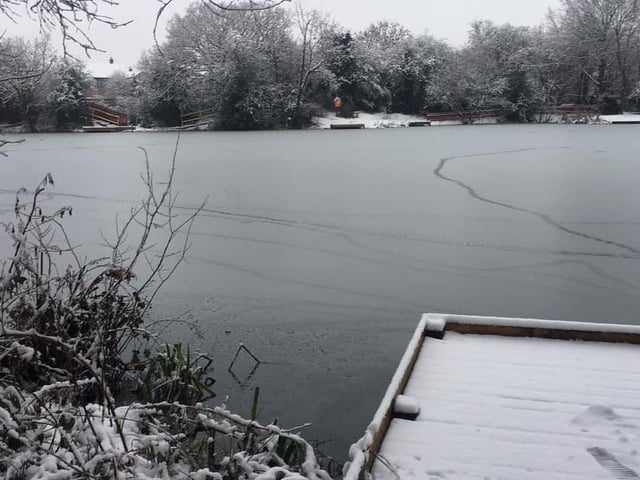 Rossington Brick Pond. Taken by Heather Bentley.