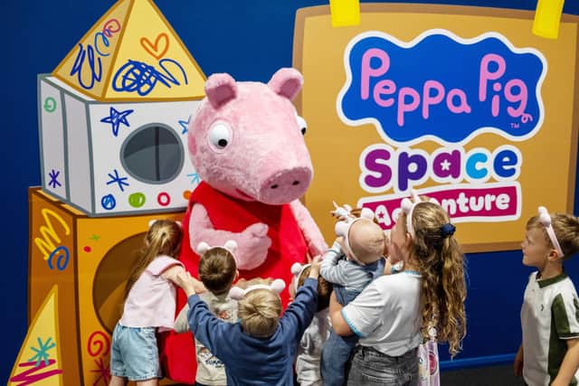Peppa Pig Space Adventure is a brand-new, limited-time walk-through experience at the NEC Birmingham.